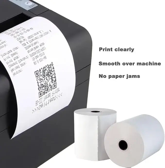 Thermal Rolls 80 x 80mm Receipt Paper 48GSM - (50 Rolls Box)